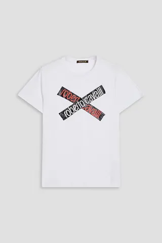 Logo-print cotton-jersey T-shirt