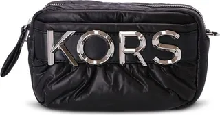 Logo-Plaque Zipped Crossbody Bag
