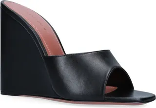 Amina Muaddi Lupita Wedge Sandals 95
