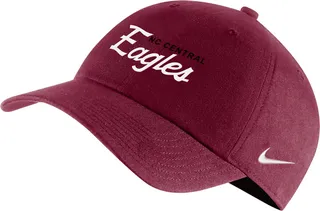 Nike Unisex College Campus 365 (North Carolina Central) Adjustable Hat in Red