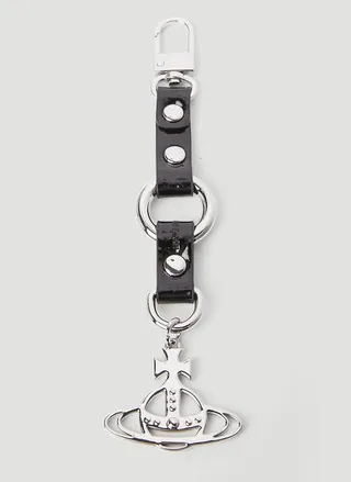 Vivienne Westwood Orb Plaque Keyring