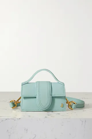 Jacquemus - Le Petit Bambino Leather Shoulder Bag - Blue