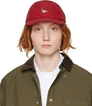 Barbour Red Noah Edition Sports Cap