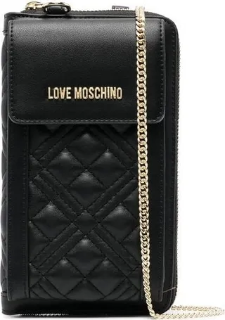 Logo-Plaque Quilted Mini Bag