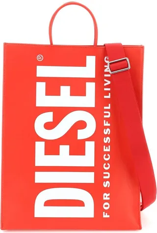 Diesel Dsl Shopper Large Leather Bag