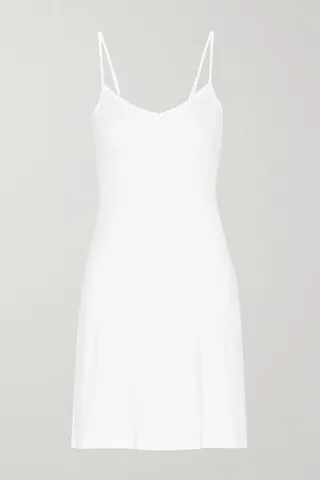 Hanro - Ultralight Mercerized Cotton Chemise - White
