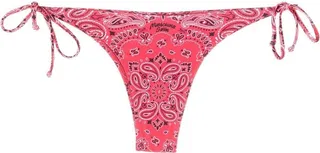 Bandana-Print Bikini Bottoms