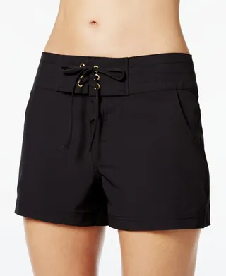 La Blanca All Aboard Drawstring Board Shorts Women's Swimsuit