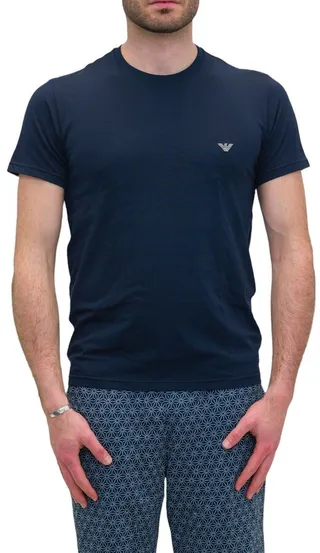 Emporio Armani Crewneck Elastic Waist Pajamas