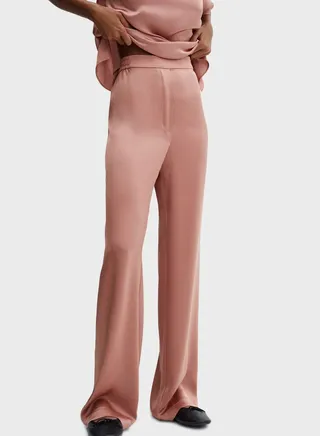 Flared High Waist Pants