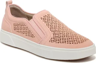 Kimmie Perforated Suede Slip-On Sneaker