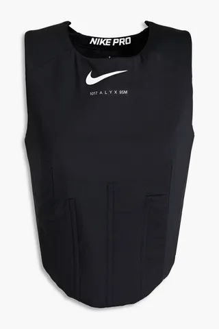 Logo-print stretch tank