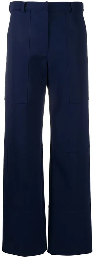 Straight-Leg Trousers