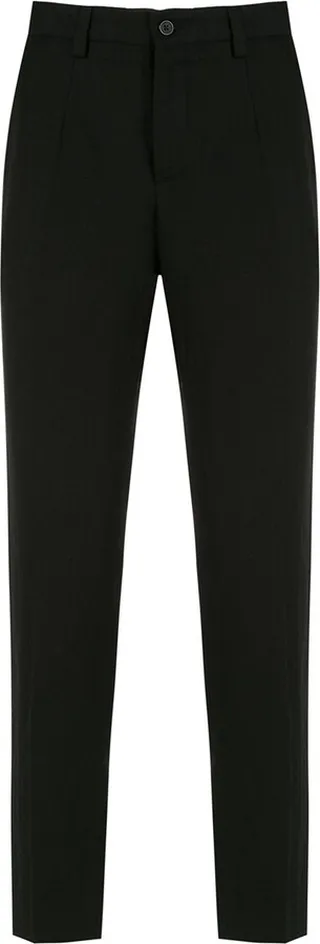 Cropped Linen Trousers