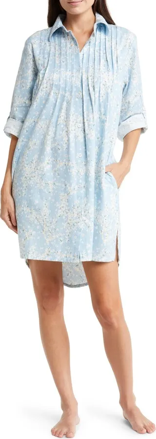 Cherry Blossom Print Nightgown
