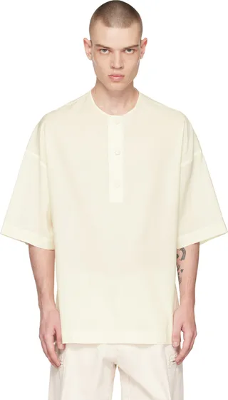 Emporio Armani Beige Vented T-Shirt