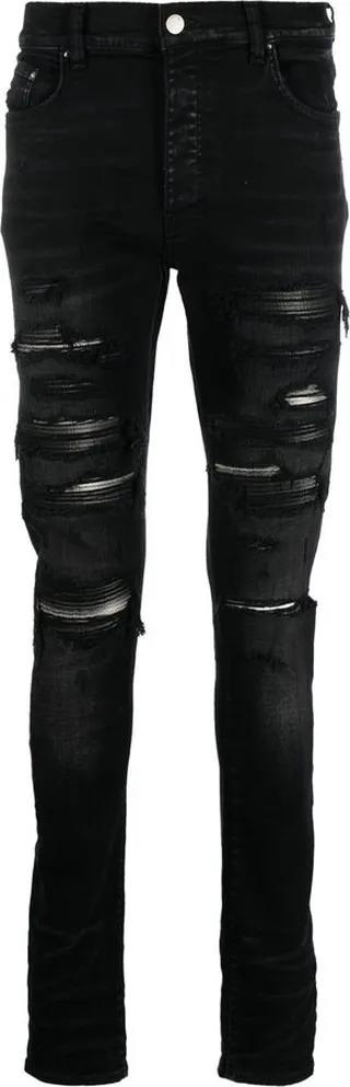 Thrasher distressed skinny jeans