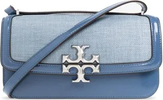Tory Burch Eleanor Logo-Plaque Small Crossbody Bag