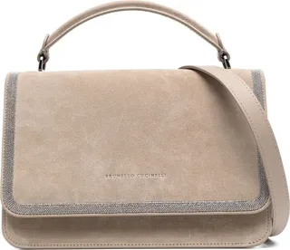 Suede Cross Body Bag