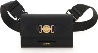 Leather Medusa Biggie Belt Bag
