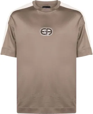 logo-patch short-sleeve T-shirt