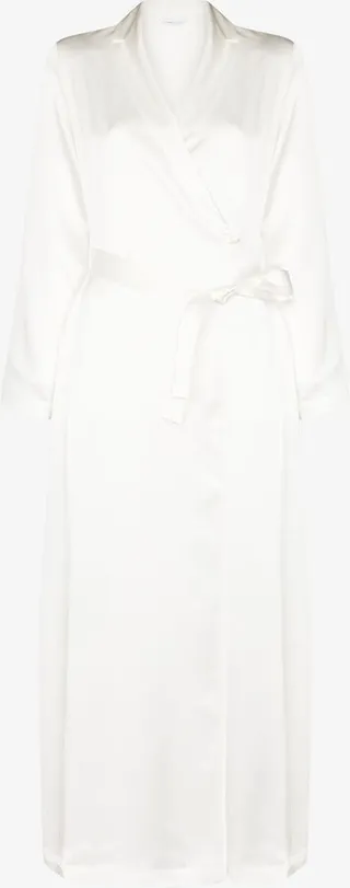 Long Silk Robe