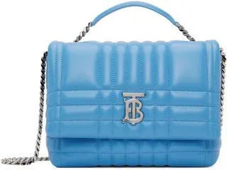 Burberry Blue Lola Shoulder Bag