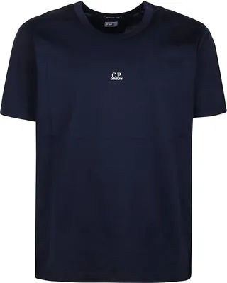 C.P. Company Logo Detailed Crewneck T-Shirt