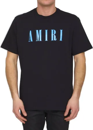 Amiri Logo-Print Crewneck T-Shirt