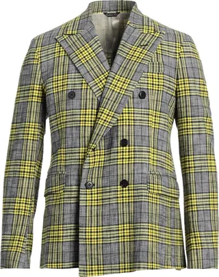 Suit Jacket Yellow