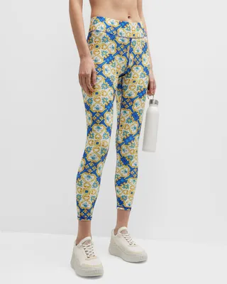Ceramic Tile Hi-Shine Leggings