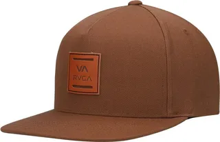 Men's Rvca Brown All The Way Snapback Hat