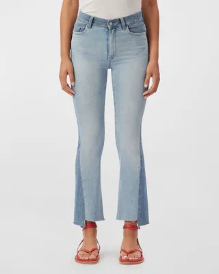 Bridget High Rise Bootcut Instasculpt Crop Jeans