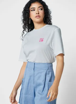 Crew Neck Logo T-Shirt