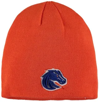 Men's Top of the World Orange Boise State Broncos Ezdozit Knit Beanie