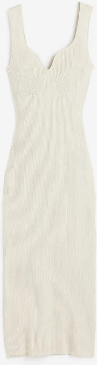 Rib-knit Dress