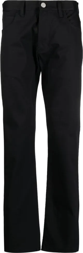 Fiver-Pocket Straight-Leg Trousers