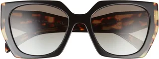 54mm Gradient Rectangle Sunglasses