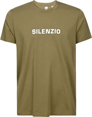 Aspesi Silenzio Logo Print T-Shirt