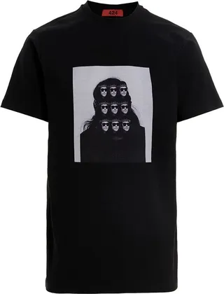 424 Graphic Printed Crewneck T-Shirt