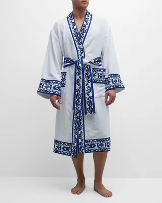 Men's Cotton Terry Bathrobe
