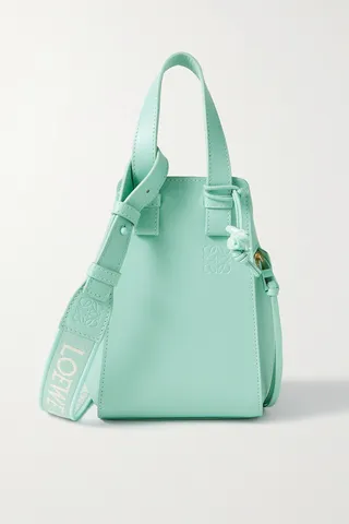 Loewe - Hammock Mini Leather Shoulder Bag - Green