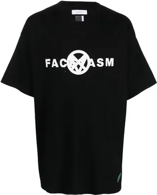 logo-print cotton T-shirt