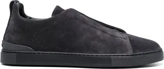 Laceless Low-Top Sneakers