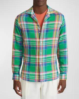 Men's Maxwell Plaid Camp Shirt