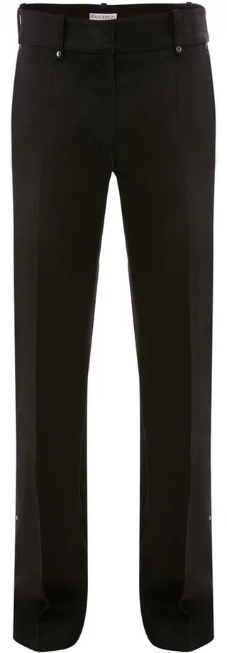 Straight-Leg Trousers