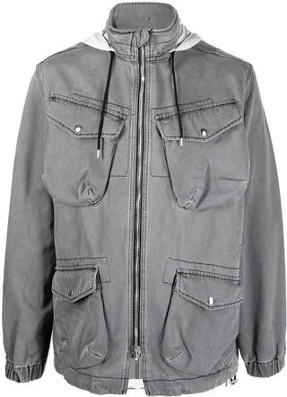 Zip-Up Hooded Jacket