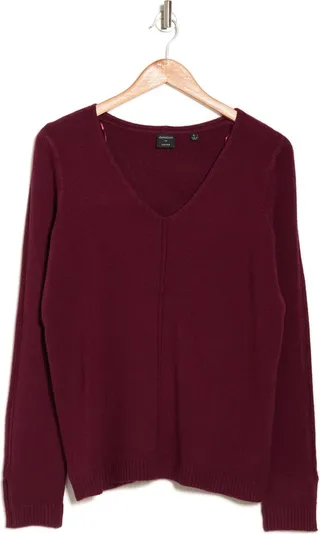 Yummy V-Neck Pullover Sweater