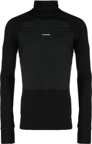 Black ZoneKnit Wool Insulated Hoodie