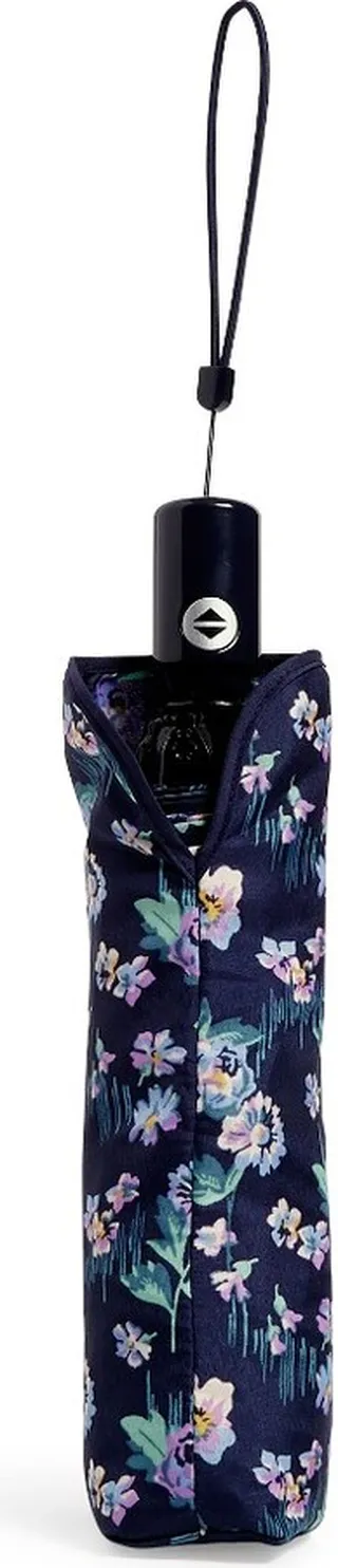 Vera Bradley Women's Inverted Umbrella Navy Garden